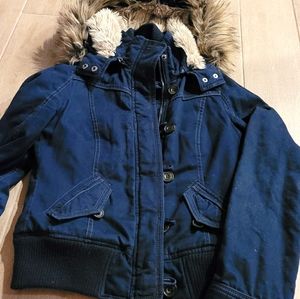 Abercrombie & Fitch Fur Jacket